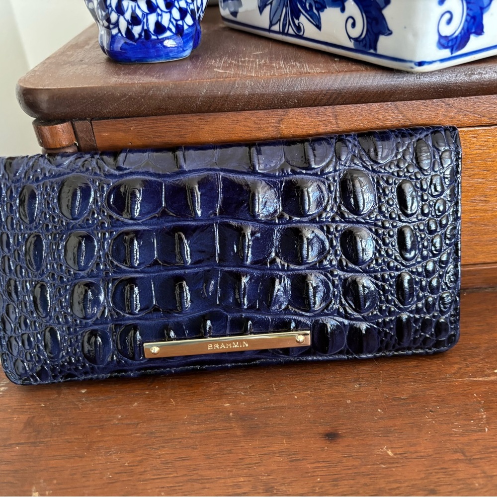 BRAHMIN ADY WALLET Navy